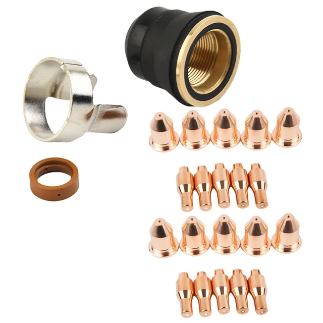 Targa punta bruciatore da taglio 0035\"" 09 mm materiali di consumo 23 pezzi