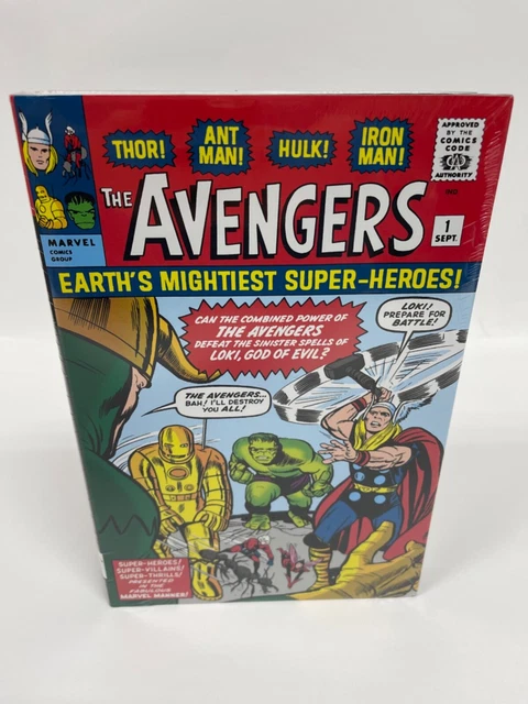 The Avengers Omnibus Vol 1 New Printing KIRBY DM COVER Marvel Comics HC Sealed
