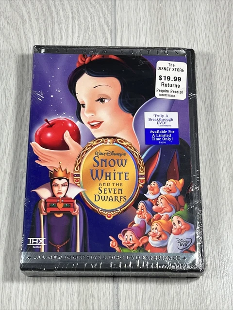 Snow White and the Seven Dwarfs (DVD, 2001, 2-Disc Set, Special Edition)