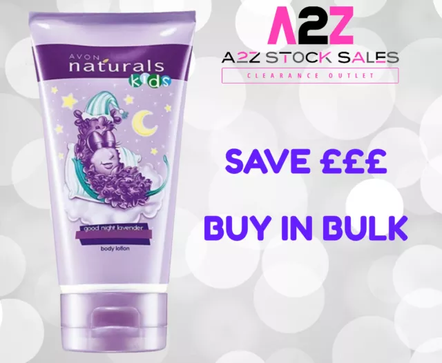 Avon Naturals KIDS – Good Night Lavender – Body Lotion 150ml - BULK BUY - JOBLOT