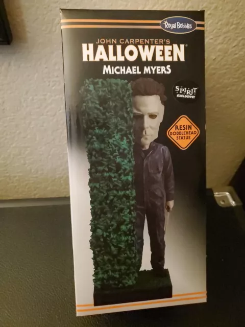 Halloween Michael Myers Hedges Royal Bobbles Bobblehead Statue Figure Exclusive!