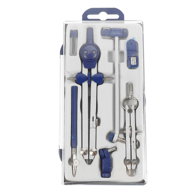 Professionelles Kompass-Set 7-teiliges Mathematisches Instrument