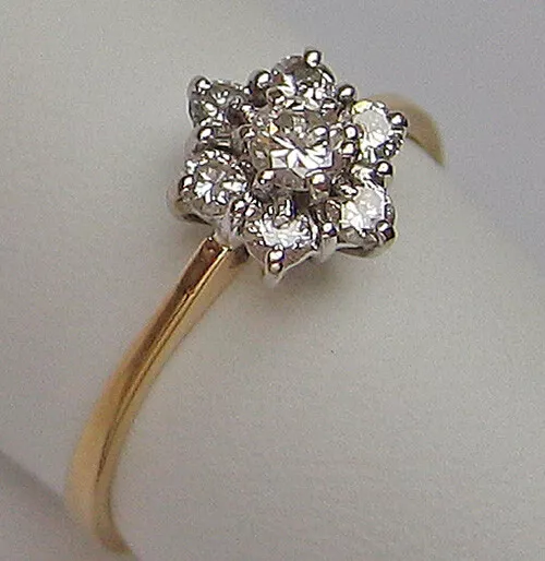 Love ★ H VS Brillant Ring in aus 750 Gold mit Brillanten Diamant Diamond★ 6770