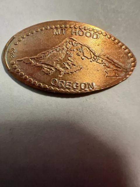 MT. Hood Oregon Elongated Pressed Coin Penny