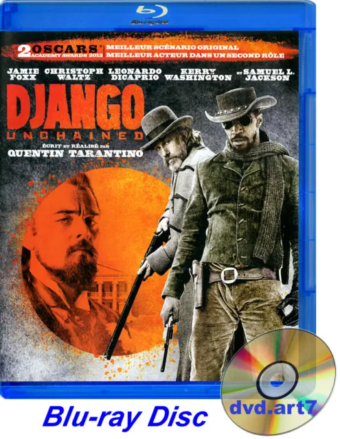 Blu-ray : DJANGO UNCHAINED - de Quentin Tarantino - Jamie Foxx - Leo DiCaprio