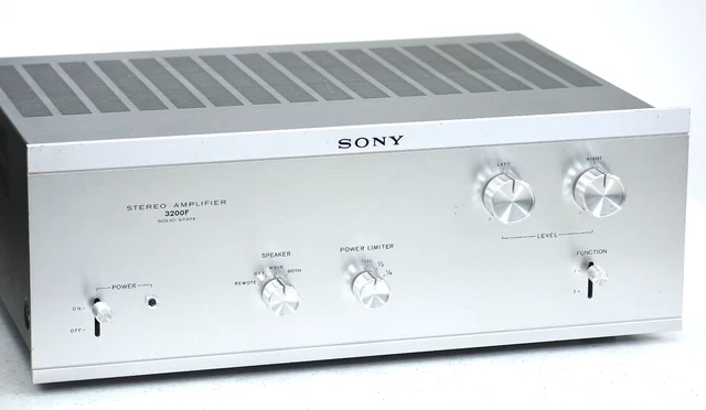 AMPLIFICATEUR DE PUISSANCE/AMPLIFICATEUR de puissance FET vintage Sony TA-3200F !! + 1J