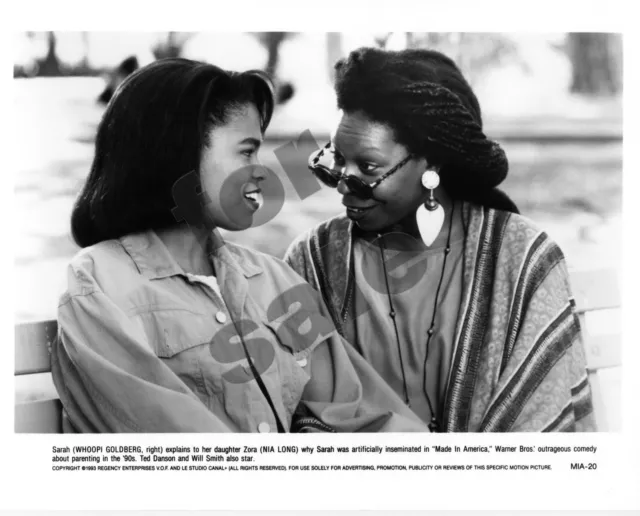 Made In America Movie Still 3 B&W Photos Ted Danson Whoopi Goldberg 2