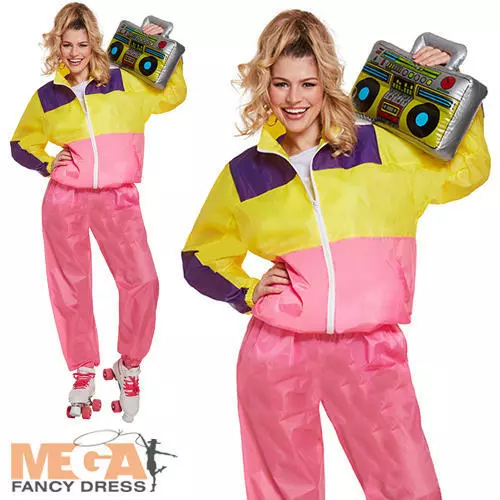 Ladies Shell Suit Costume - Fancy Dress 80's Philippines | Ubuy