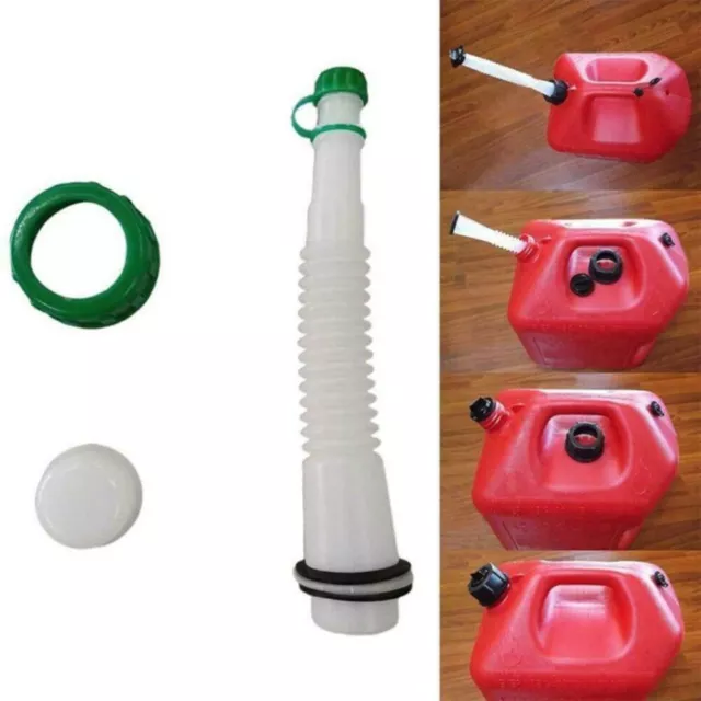 Universal Gas Can Spout and Vent Replacement Kit for Convenient Car Refueling