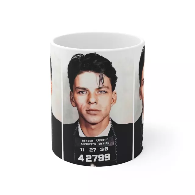 Frank Sinatra Mugshot Coffee Mug 11oz | Stunning 1938 New Jersey Mug Shot | NEW