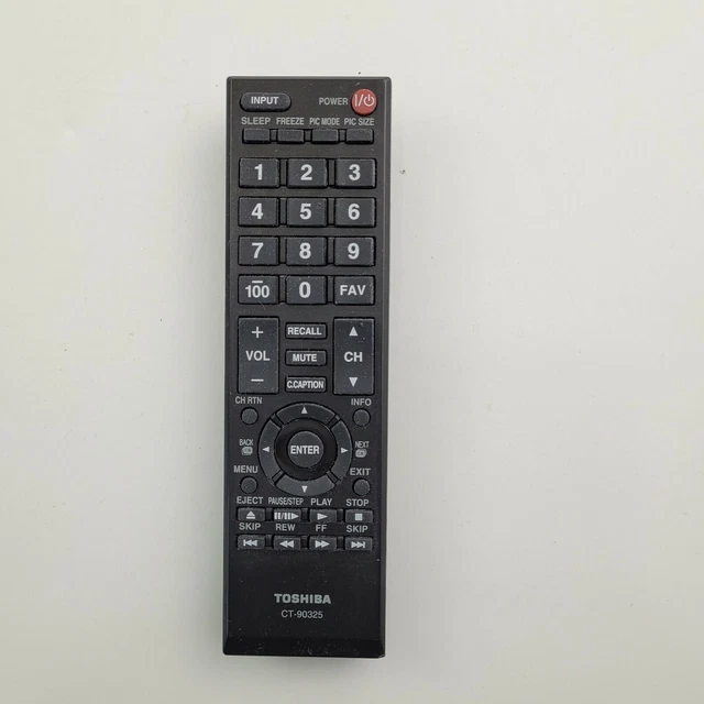 TV Replace Remote Control CT-90325 For Toshiba 50L2200U 37E20 22AV600 32C120U