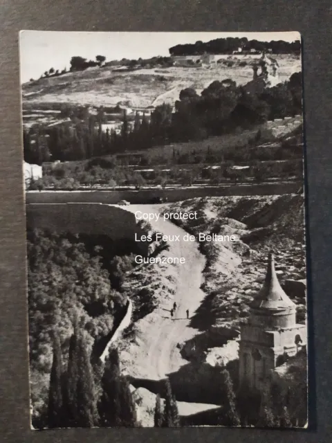 Carte postale Mont des Oliviers vallée Josaphat Jordanie Jerusalem postcard