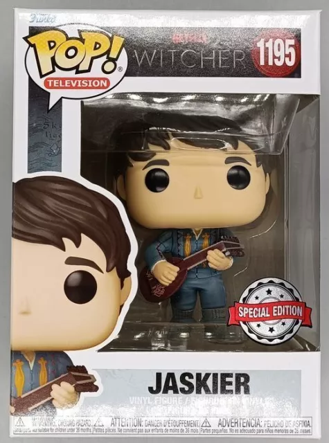 Funko POP #1195 Jaskier (w/ Lute) - The Witcher with POP Protector