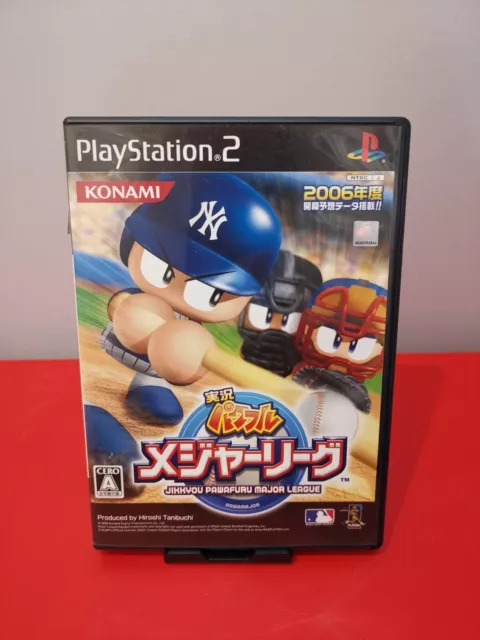 Sony PlayStation 2 Jikkyou Powerful Major League NTSC-J Japan