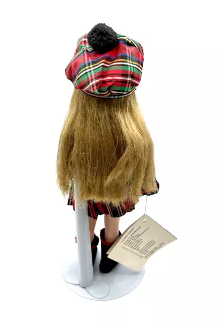VTG Effanbee Collectible International Series 11" 1975 #1476 Vinyl Doll Scotland 3