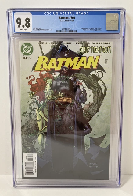 Batman #609 CGC 9.8 2003 Jim Lee 1st Appearance of Hush
