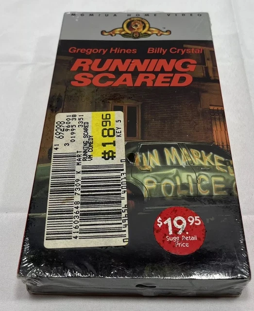 SEALED RUNNING SCARED VHS (1986) Action/Comedy Billy Crystal Gregory ...