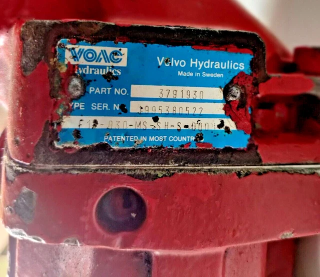 Voac Volvo 3791930 hydraulic pump