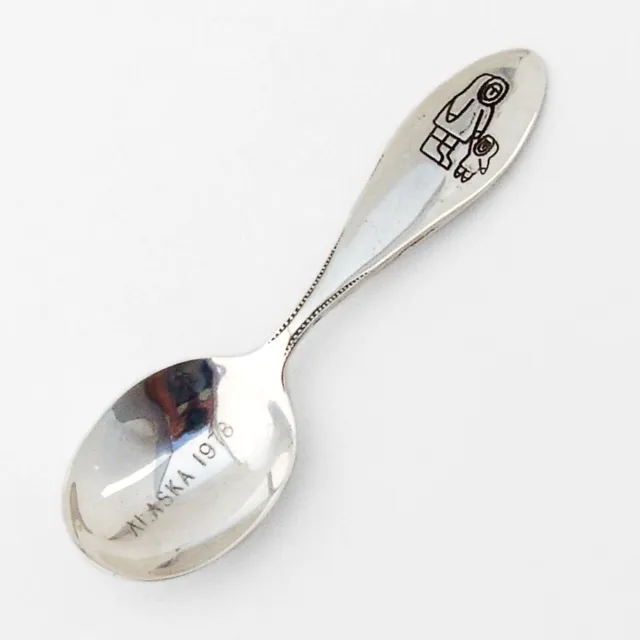 Baby Spoon Alaska Child And Parent Design Sterling Silver Canada