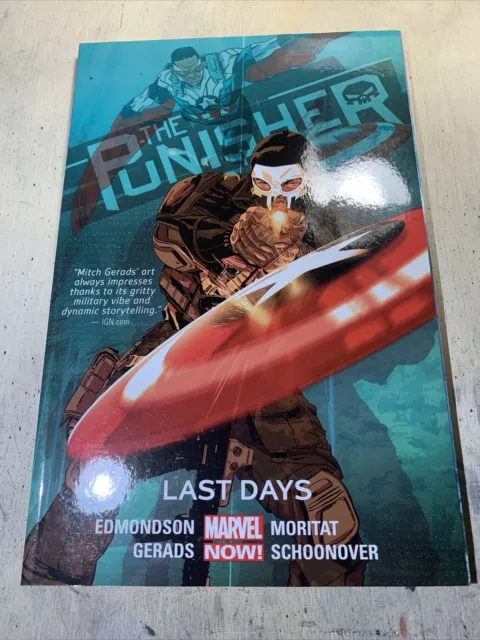 The Punisher Vol. 3 : Last Days by Nathan Edmondson 2015, Trade Paperback Marvel