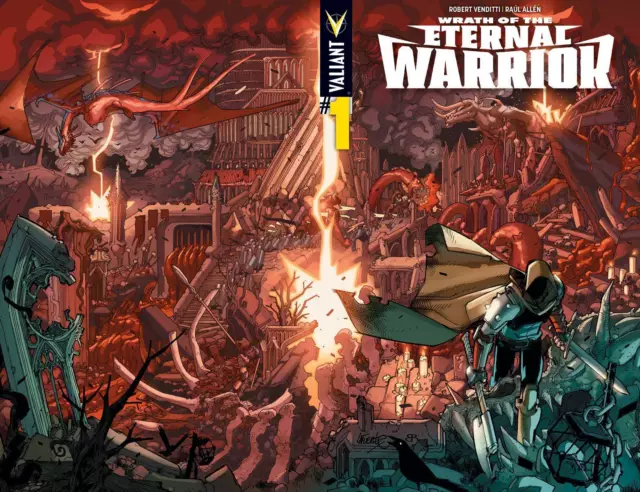 Wrath Of The Eternal Warrior #1 Cover A Comic Book 2015 - Valiant