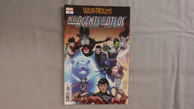 War of the Realms: New Agents of Atlas #1 Lots of 1st appearances Marvel Comics