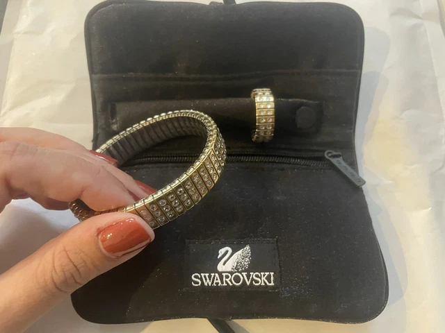 Angelina bracelet and Ring Set- Swarovski. Retired! Rare! 2001