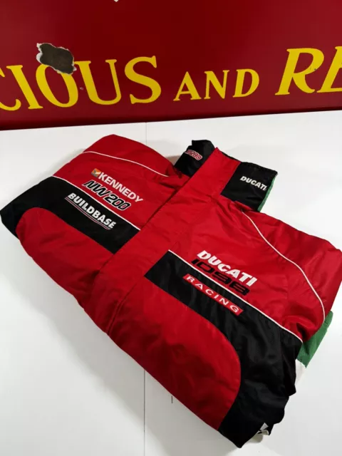 Authentic Ducati- Racing Team Jacket NW200 1098. Size XXL