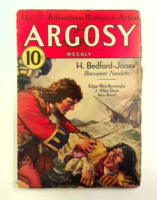 Argosy Part 4: Argosy Weekly Mar 25 1933 VG- 3.5