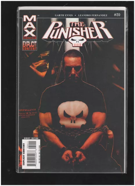 The Punisher #39 Vol. 7 Marvel MAX Comics 2006 MCU