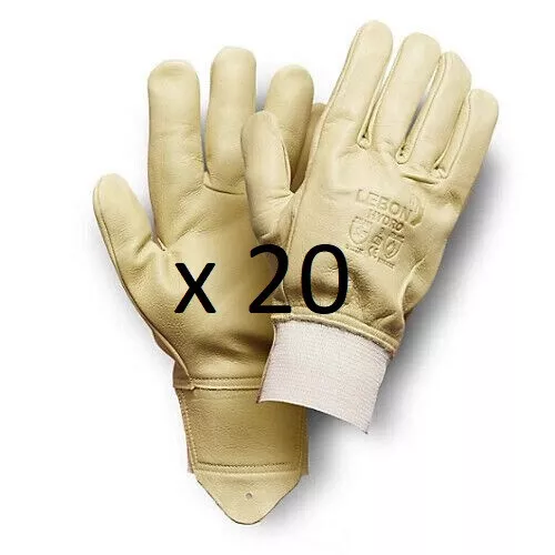 Gants LEBON hydro taille 9 lot de 20 paires