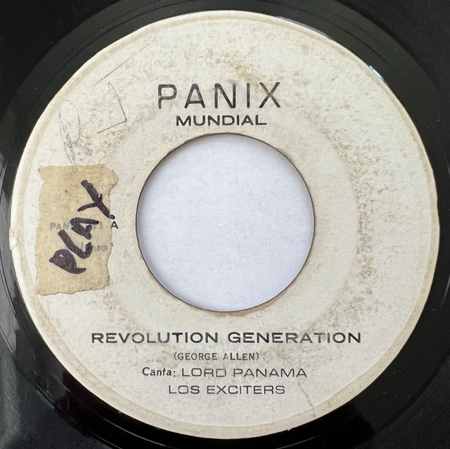 Latin 45 / Lord Panama & Exciters “Revolution Generation” Panix ~ Reggae Calypso Latin 45 / Lord Panama & Exciters “Revolution Generation” Panix ~ Reggae Calypso