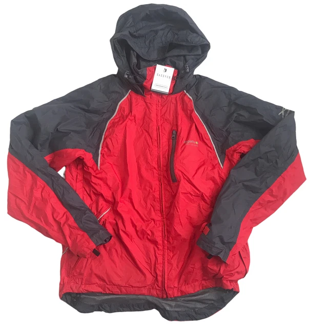 REGATTA X ERT PERFORMANCE Jacket Raincoat Red Mens Size 38 Hooded Packable Coat 14.95 PicClick UK