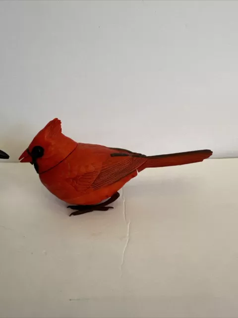 Takara Breezy Singers Motion-Activated Northern Cardinal Bluejay (2003) 3