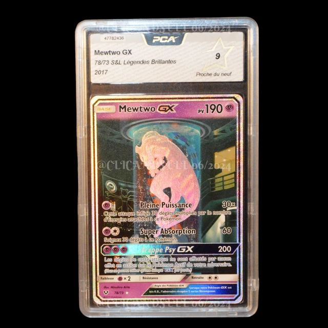 CARTE POK MON MEWTWO GX 78 73 SLG 78 PCA 9 L gendes Brillantes EUR 1 00 Carte Pok Mon Mewtwo Gx 78 73 Slg 78 Pca 9 L Gendes Brillantes Eur 1 00