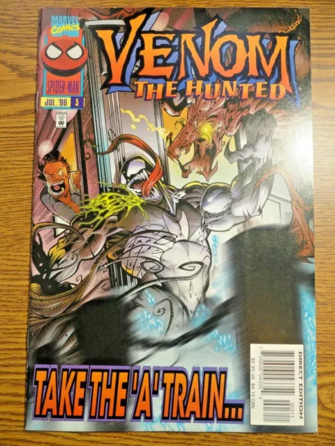 Venom: The Hunted #3 Clé VF Death Phage Cri Symbiote Brock 1st Imprimé Marvel