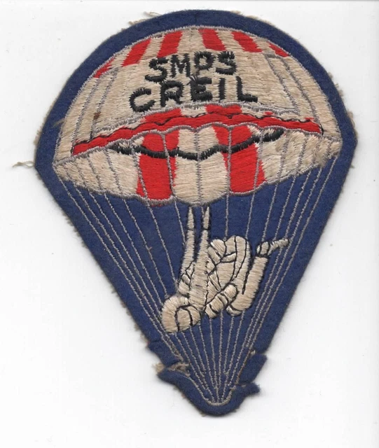 PATCH SMPS Creil , insigne , Section militaire de parachutisme Sportif ...