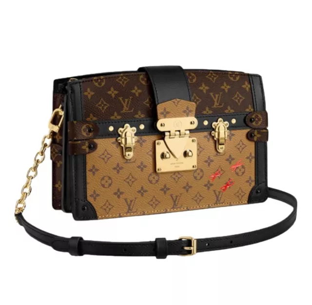 Louis Vuitton LV GHW Petite Malle Shoulder Bag M45960 Monogram