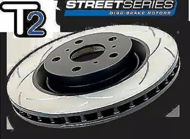 2x DBA Street T2 SLOTTED ROTOR KP FIT S2000 99-03 F PAIR