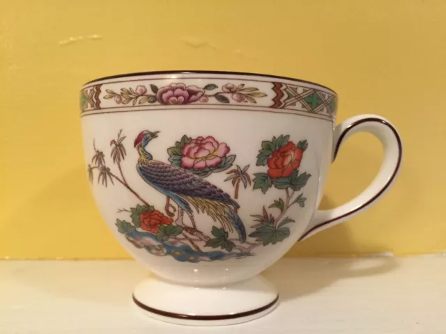 Wedgwood Leigh Shape Bone China KUTANI CRANE Cup, Mint Condition Made In England