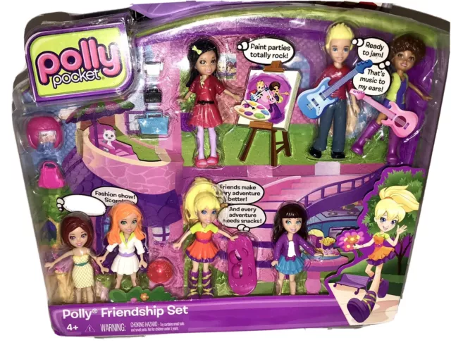 POLLY POCKET FRIENDSHIP Set Collection, 2011, NEW!, (Set 2) $97.97