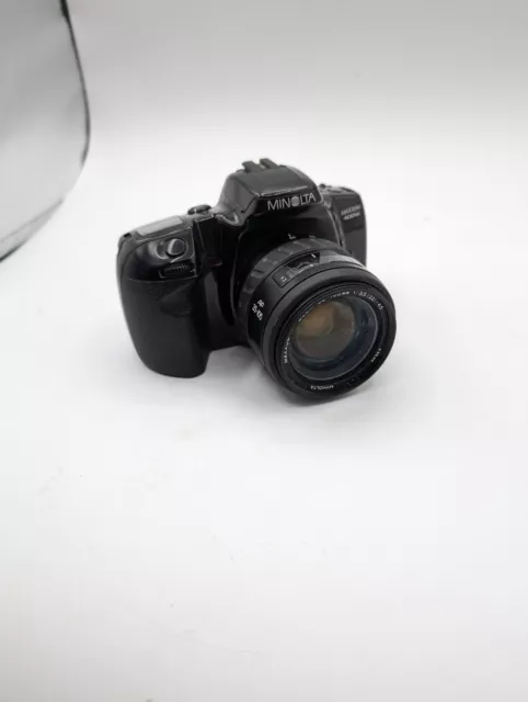 Minolta Maxxum 400si Film 35mm SLR Camera AF 35-105  Lens Tested New Battery