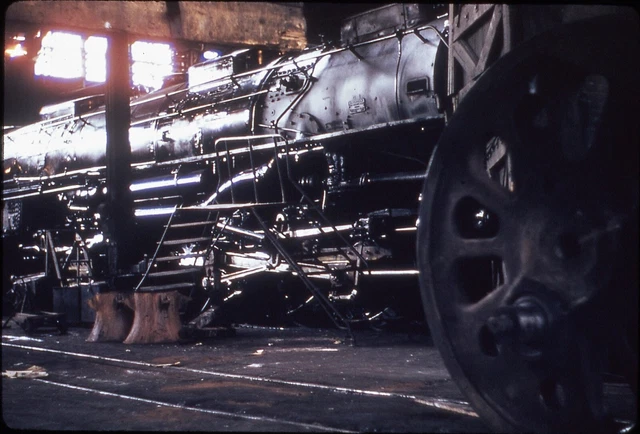 UP Union Pacific steam shop duplicate slide
