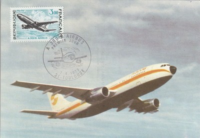 carte  1er jour  avion Concorde Mermoz et Saint Exupéry  69 Lyon  1970 
