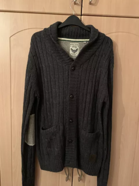 Cardigan homme charbon de bois - petit