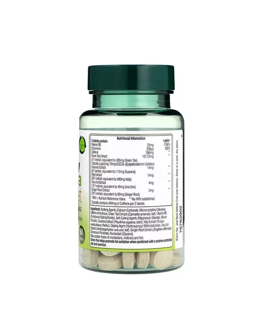 HOLLAND AND BARRETT Super Green Tea Diet 60 Tablets £12.95 PicClick UK