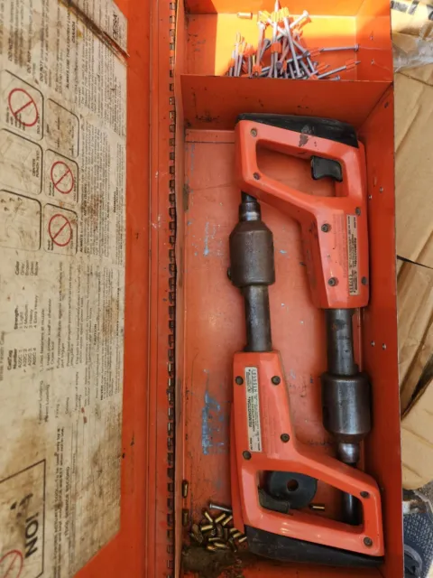2 Remington 490 power actuated tool with lots of fasteners & powerloads