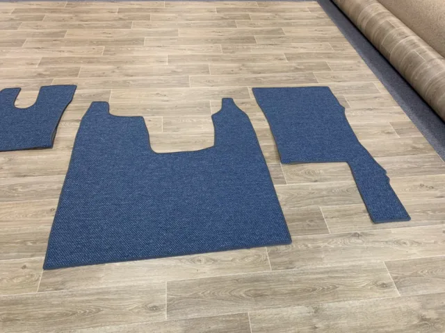 4 Stück Auto-Fußmatten Schutz Fußpolster Teppiche Beflockung für Autos LKW
