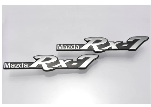 Mazda Genuine RX-7 SA22C FB12A Side Emblem Set of 2 887151721 8871-51-721