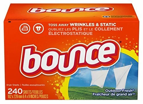 Bounce Fabric Softener and Dryer Sheets Outdoor Fresh 240 Count